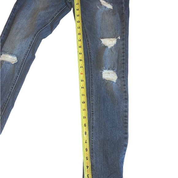 ⭐️PRICE IS FIRM⭐️ Men’s Empyre Verge Lap Blue Distressed Tapered Skinny Jeans - Picture 11 of 14